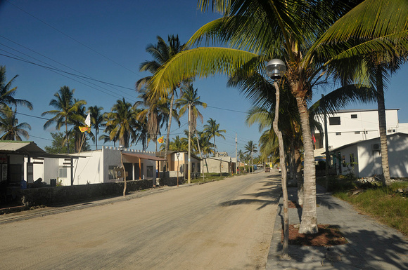 Main Street, Puerto Villamil, Isabela
