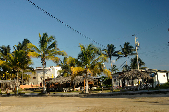 Main Street, Puerto Villamil, Isabela